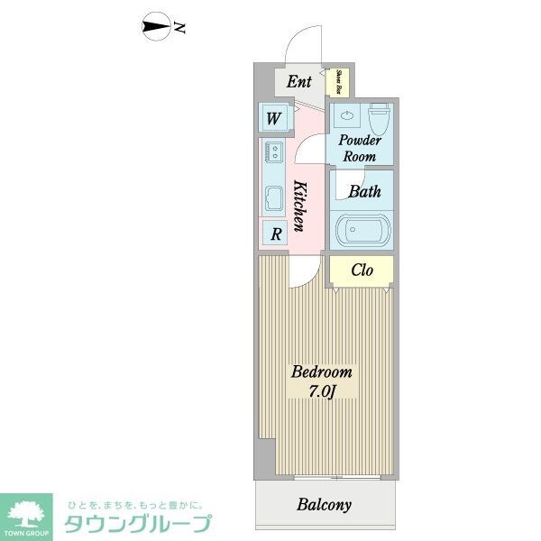プロシード新栄の物件間取画像