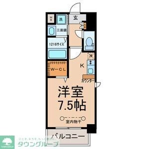 Z・R東別院の物件間取画像