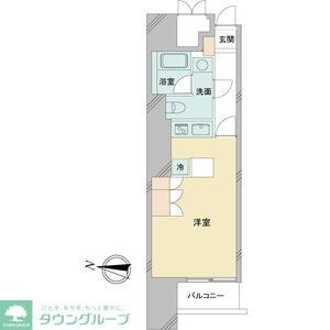 ドゥーエ大須の物件間取画像