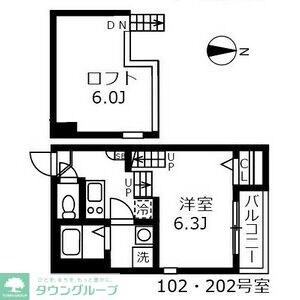 ハーモニーテラス西日置の物件間取画像