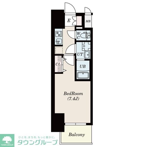 S-RESIDENCE豊国通の物件間取画像