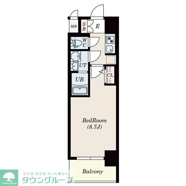 S-RESIDENCE名駅WESTの物件間取画像
