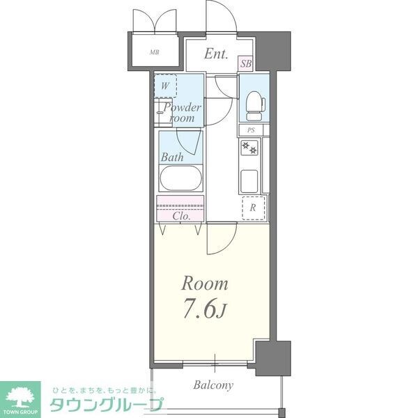 リベルティアの物件間取画像