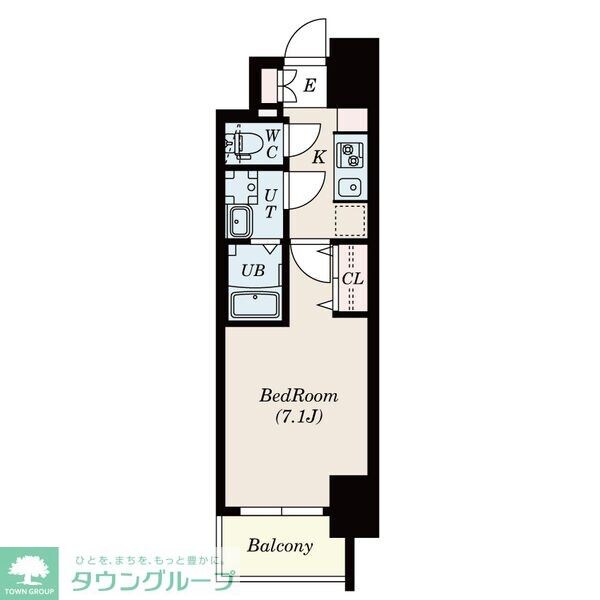 S-RESIDENCE浄心の物件間取画像