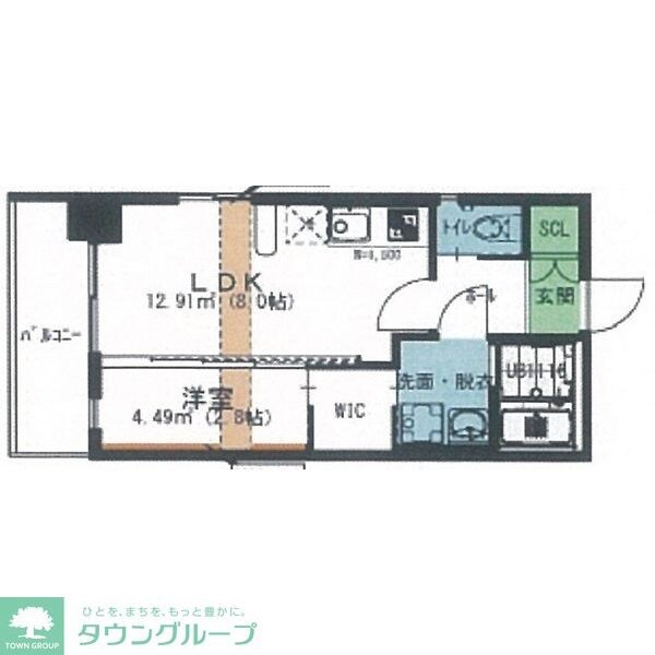オリス丸の内の物件間取画像
