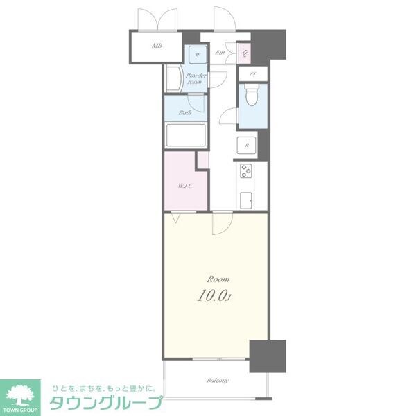 アロームドゥジョアの物件間取画像