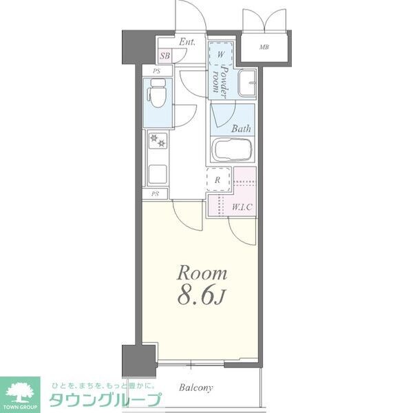 グランドコスモスの物件間取画像