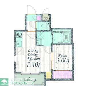 Cherim 本陣十王町 Southの物件間取画像
