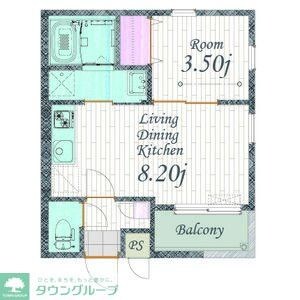 Cherim 本陣十王町 Southの物件間取画像