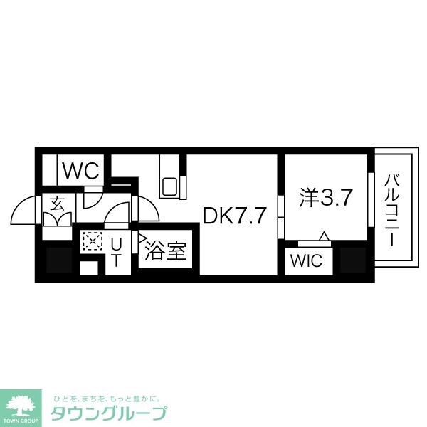 メイクス上前津IVの物件間取画像
