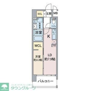 Thames garden placeの物件間取画像