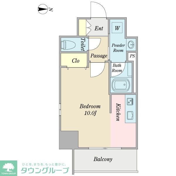 プロシード大須の物件間取画像