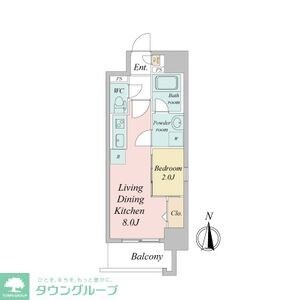 ポルタニグラ大須の物件間取画像