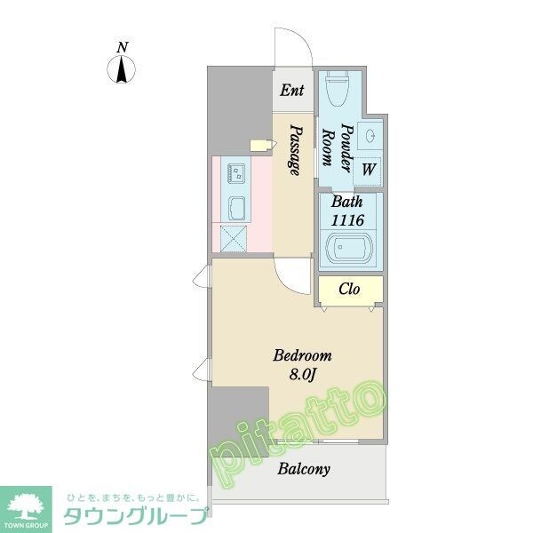 WESTIN上前津の物件間取画像
