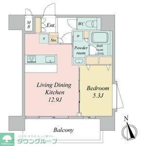 スプランディッド大須門前町の物件間取画像