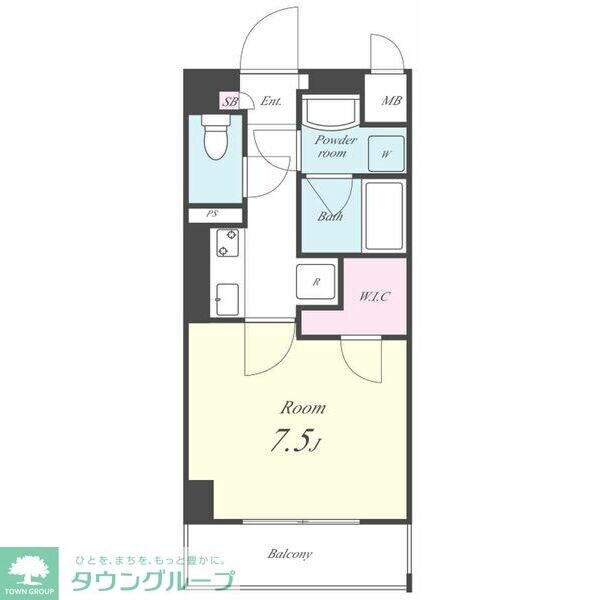 アイボリーの物件間取画像