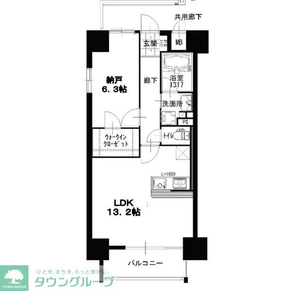 ムーランマグノリアの物件間取画像