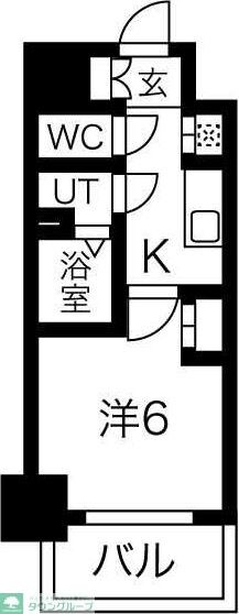 エステート金山の物件間取画像