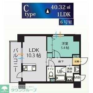 ル・コンセルト本陣の物件間取画像