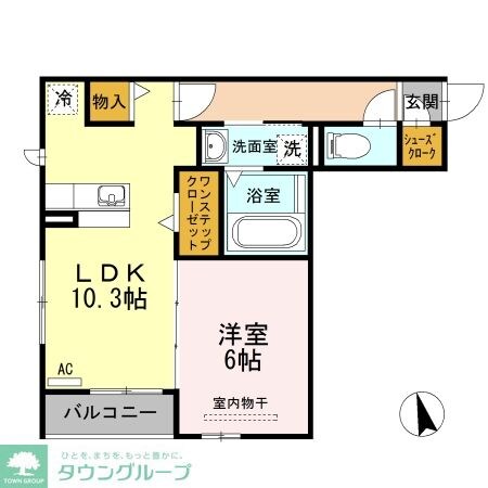 エポラール東別院の物件間取画像