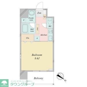 FRENCIA NOIE名駅の物件間取画像