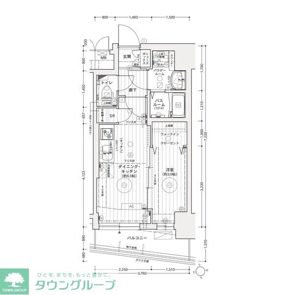 エステムコート名古屋上前津の物件間取画像
