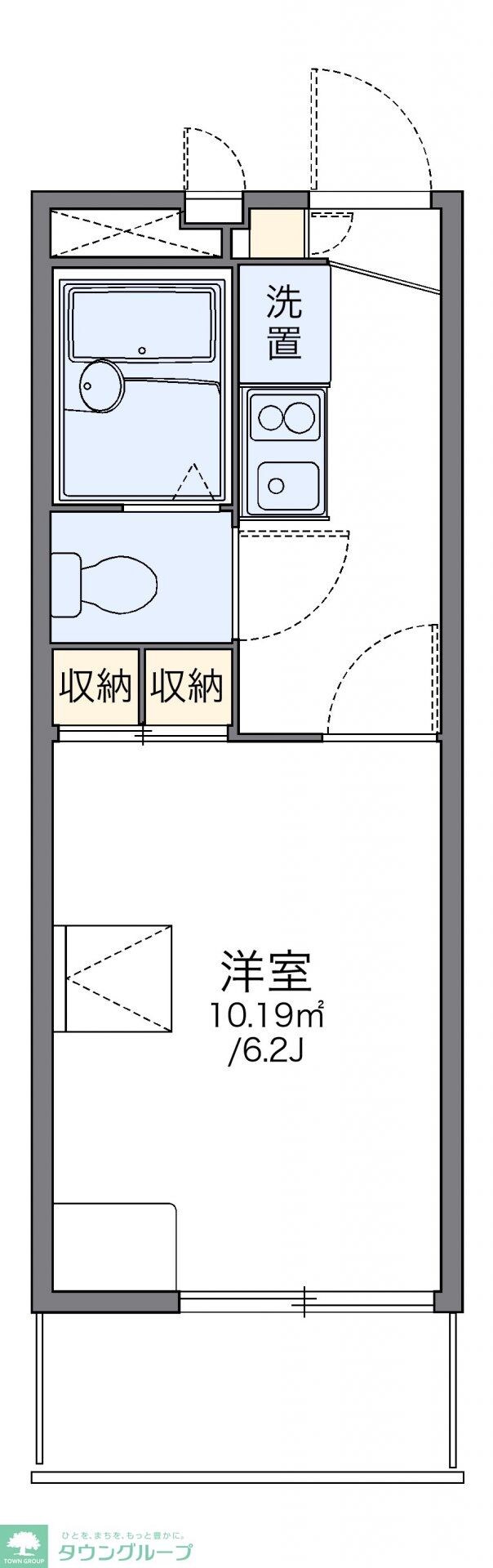 レオパレス西陵の物件間取画像