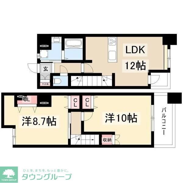 CASA PINOの物件間取画像