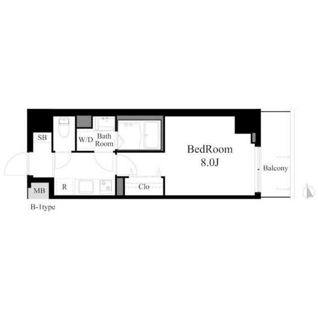 ラティエラ王子飛鳥山の物件間取画像