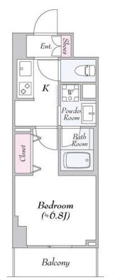 ロイジェント志村坂上の物件間取画像