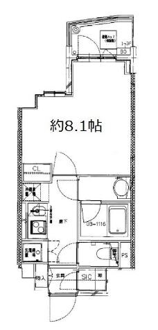 S-FORT中板橋の物件間取画像
