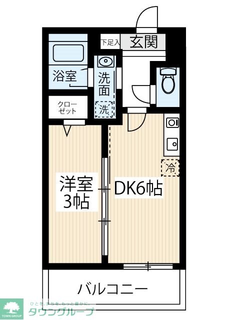 ARCOBALENO SHINITABASHIの物件間取画像