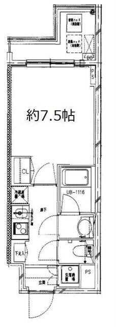 S-FORT中板橋の物件間取画像