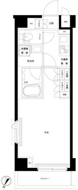 ルーブル板橋泉町壱番館の物件間取画像