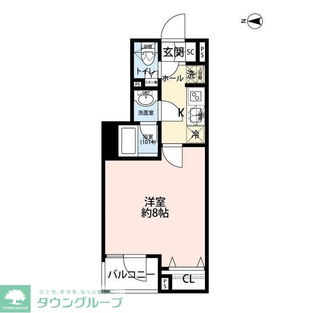 プレール・ドゥーク赤塚の物件間取画像