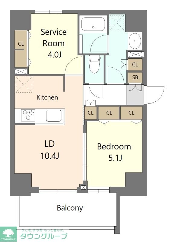 S-RESIDENCE板橋大山brimの物件間取画像