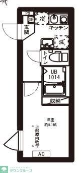 レピュア駒込レジデンスの物件間取画像