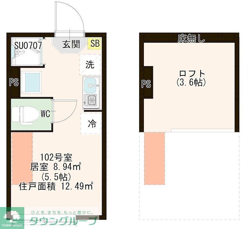 CORE STYLE板橋の物件間取画像