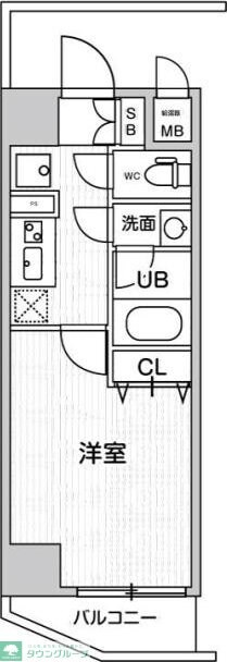 LUNIQ高島平の物件間取画像