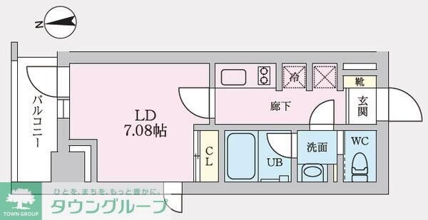 タスキプライムテラス後楽園の物件間取画像