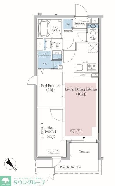 アーバネックス文京小石川の物件間取画像
