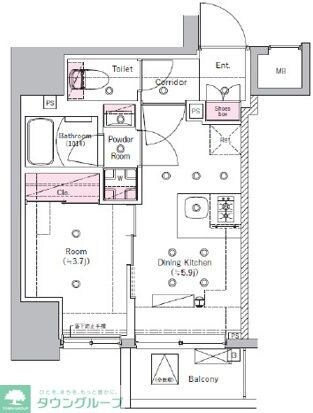 SYFORME ITABASHI IIIの物件間取画像