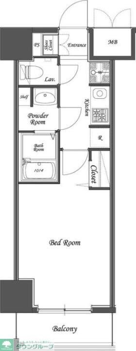 Nステージ本蓮沼の物件間取画像