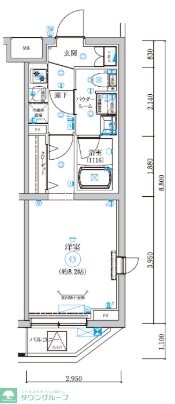 REGOLITH板橋本町の物件間取画像