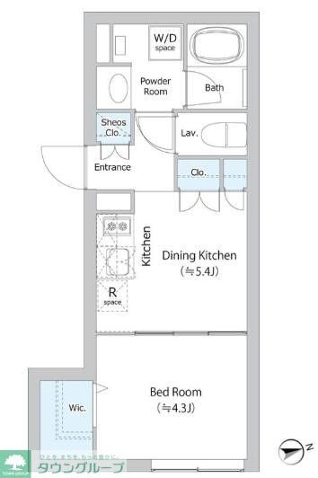 EDIT御茶ノ水妻恋坂の物件間取画像