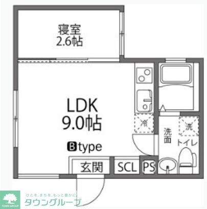 ラヴィージェ赤羽の物件間取画像