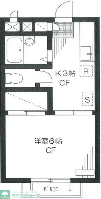 コトー西が丘の物件間取画像