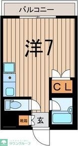 ベイ・アルファ常盤台の物件間取画像