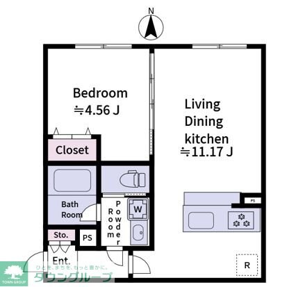 aLATO Oyamaの物件間取画像