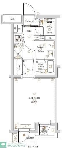 KNOTS東武練馬Sta.の物件間取画像